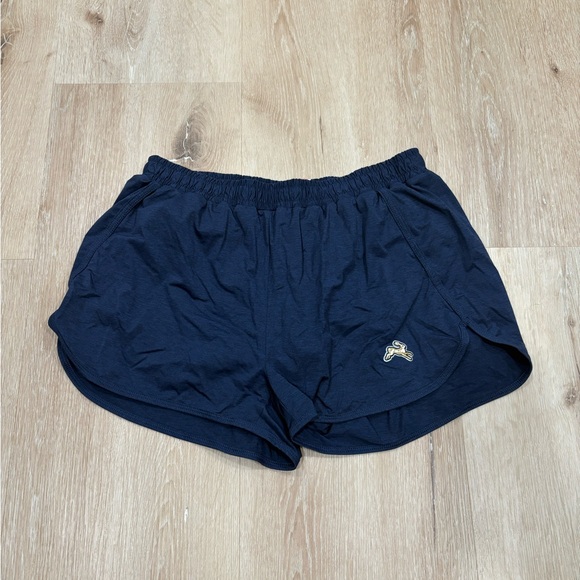 Tracksmith Women’s Session Shorts in Navy Blue - Picture 1 of 3